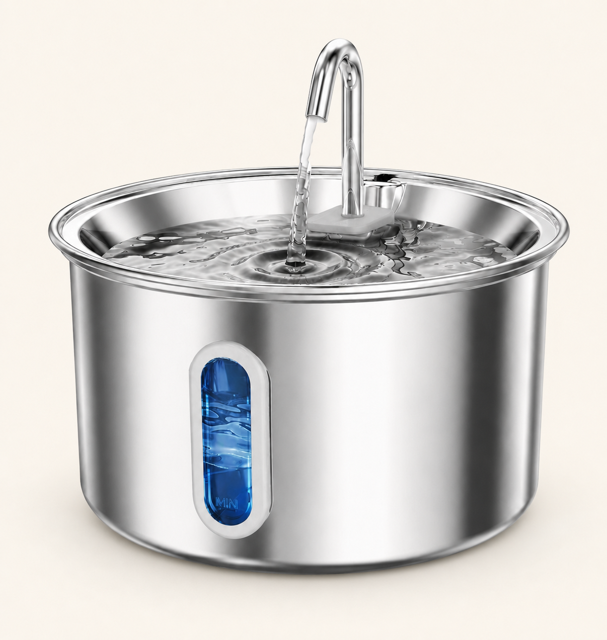 WY1071 stainless steel pet water fountain